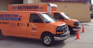 Water and Mold Damage Mitigation Vehicles